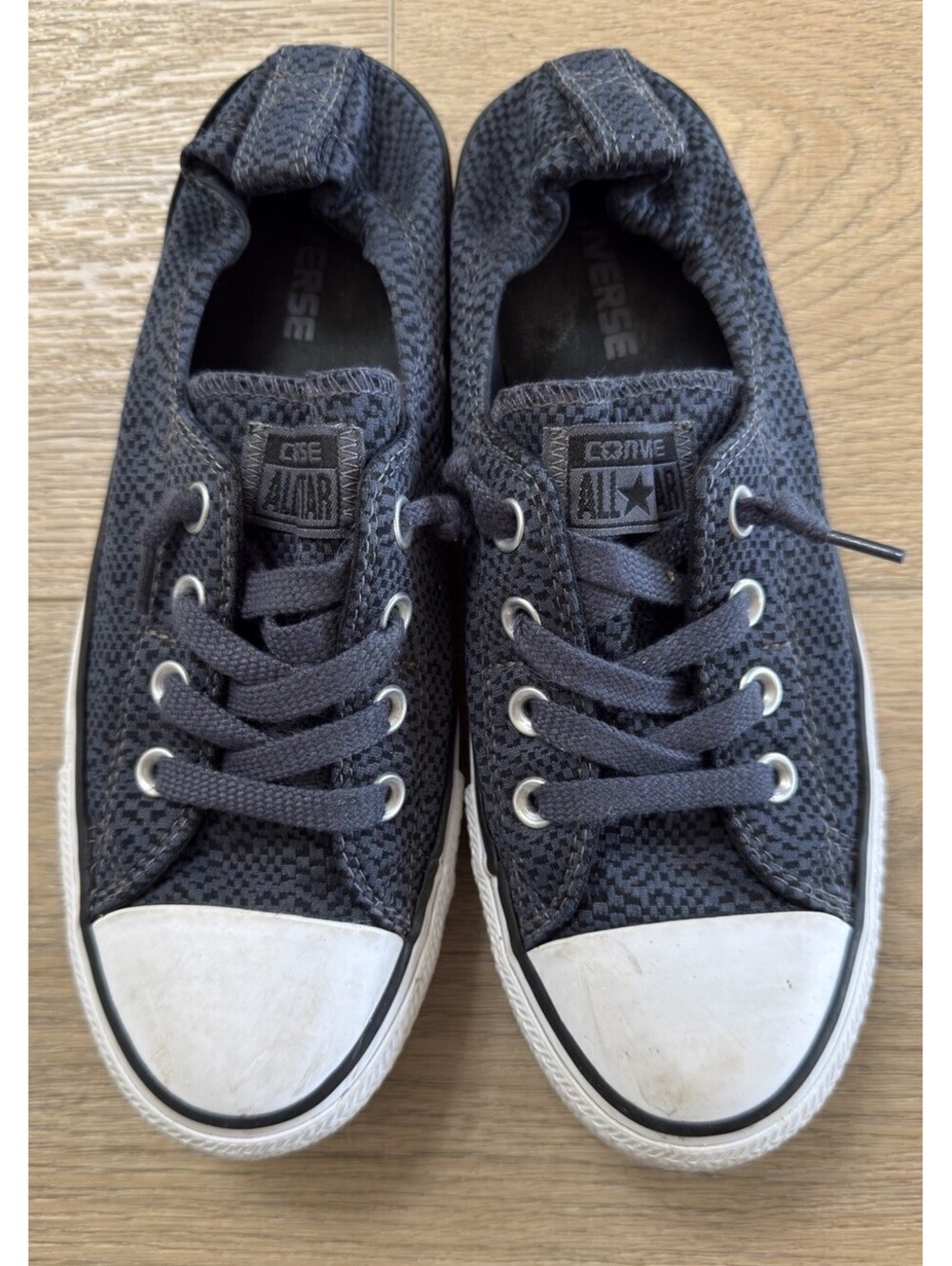 Converse Shoreline Slip Chuck Taylor Ox Shore Line 558552F Shark Gray Women's 9